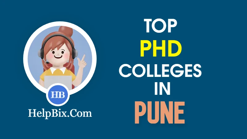 top phd colleges in pune